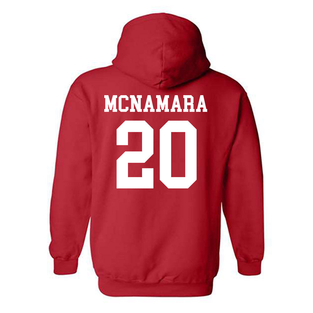 Utah - NCAA Men's Lacrosse : Luke McNamara - Classic Shersey Hooded Sweatshirt-1