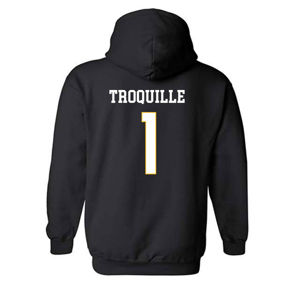 Southern Miss - NCAA Softball : Abbi Troquille - Replica Shersey Hooded Sweatshirt-1