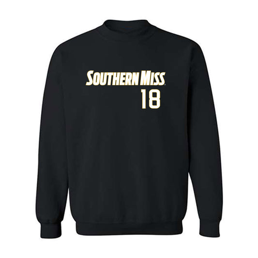 Southern Miss - NCAA Softball : McCall Davis - Replica Shersey Crewneck Sweatshirt-0