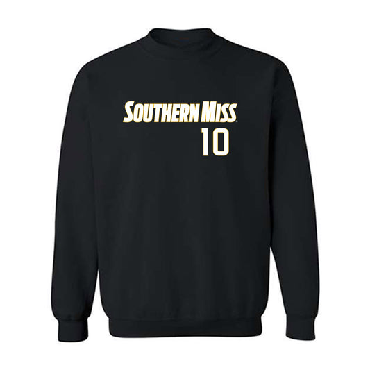 Southern Miss - NCAA Softball : Natalie Herrington - Replica Shersey Crewneck Sweatshirt-0
