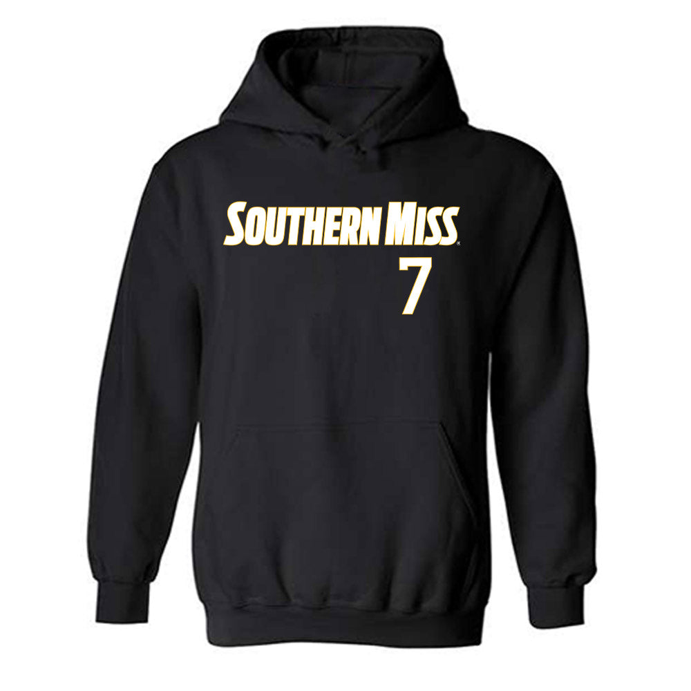 Southern Miss - NCAA Softball : Jolie Hays - Replica Shersey Hooded Sweatshirt-0