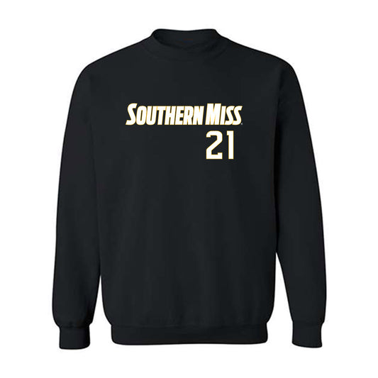 Southern Miss - NCAA Softball : Briley Whittington - Replica Shersey Crewneck Sweatshirt-0