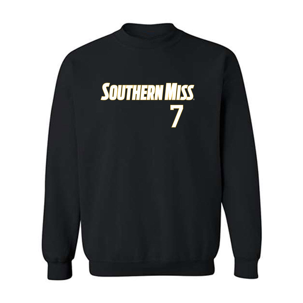 Southern Miss - NCAA Softball : Jolie Hays - Replica Shersey Crewneck Sweatshirt-0
