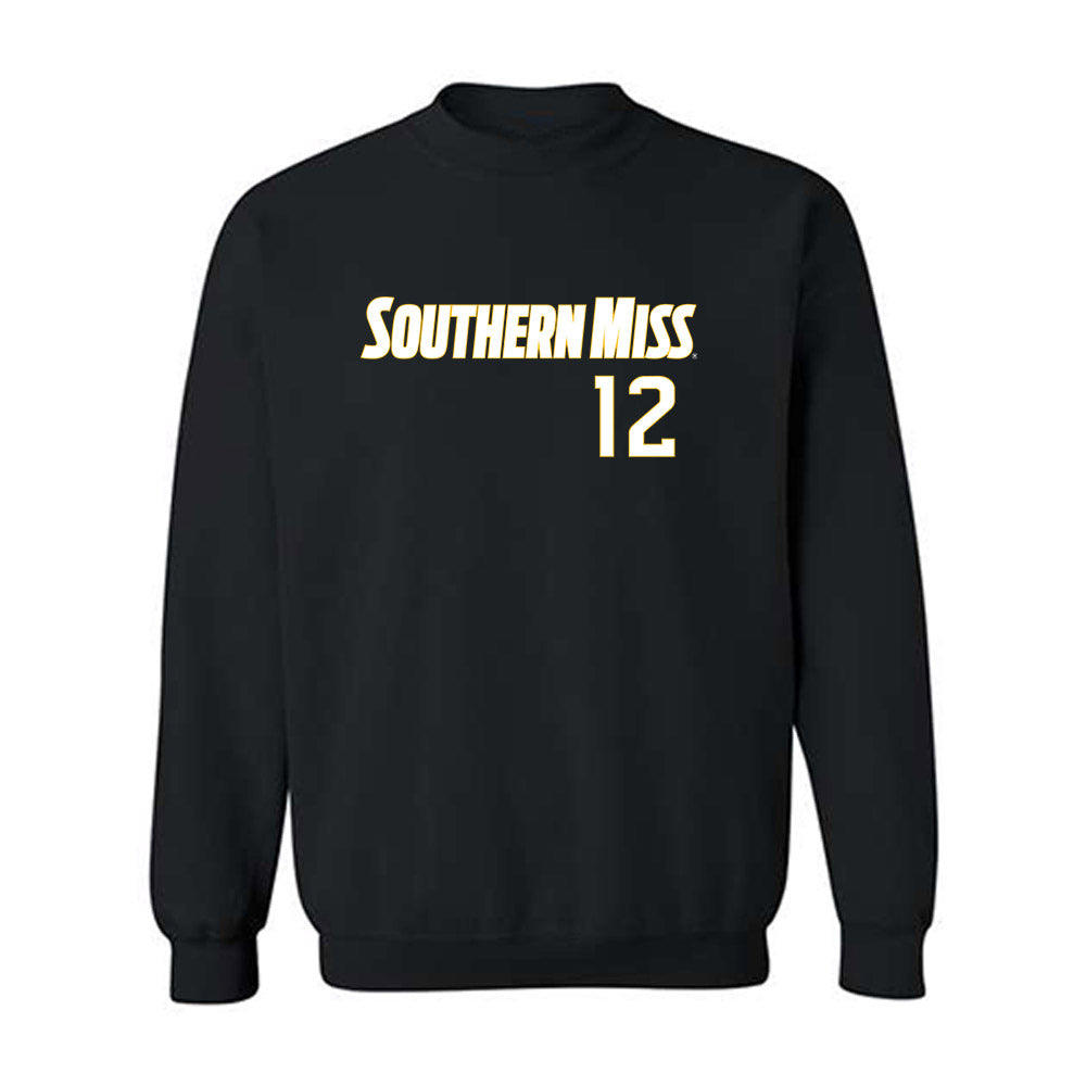 Southern Miss - NCAA Softball : Nealy McManus - Replica Shersey Crewneck Sweatshirt-0