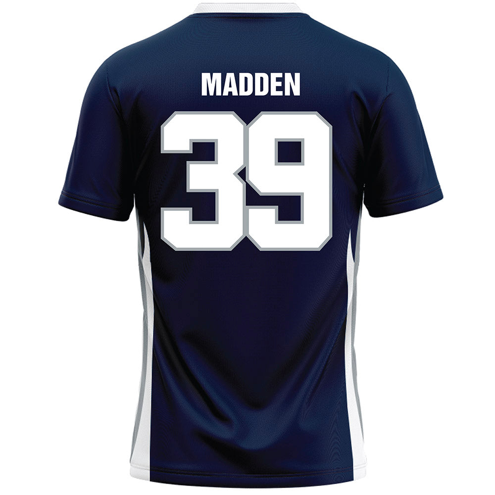 Monmouth - NCAA Men's Lacrosse : William Madden - Blue Lacrosse Jersey-1