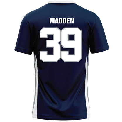 Monmouth - NCAA Men's Lacrosse : William Madden - Blue Lacrosse Jersey-1