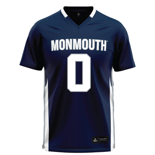 Monmouth - NCAA Men's Lacrosse : Caden Kesselring - Blue Lacrosse Jersey-0