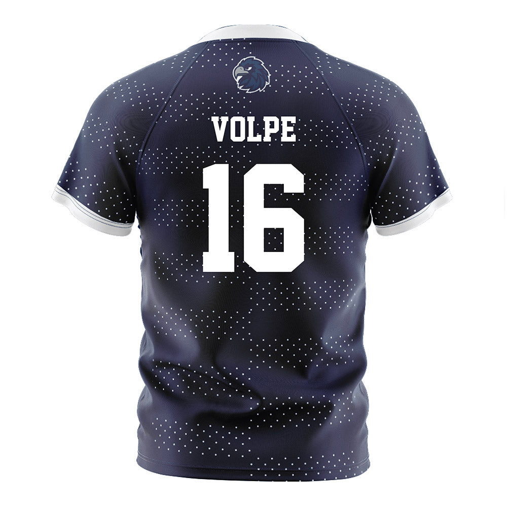 Monmouth - NCAA Men's Soccer : Colin Volpe - Blue Soccer Jersey-1