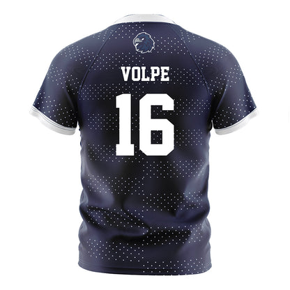 Monmouth - NCAA Men's Soccer : Colin Volpe - Blue Soccer Jersey-1