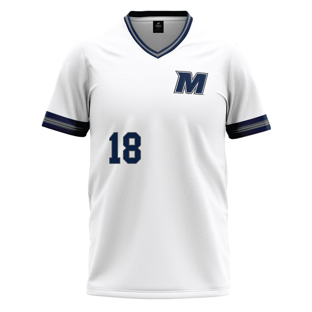 Monmouth - NCAA Softball : Olivia Smith - White Baseball Jersey