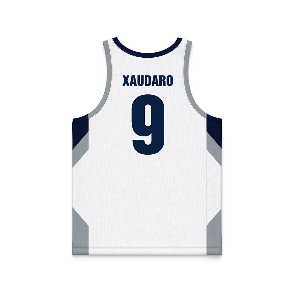 Monmouth - NCAA Women's Basketball : Claudia Xaudaro - White Basketball Jersey-1