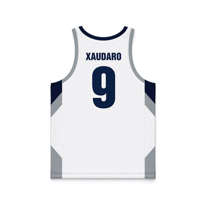 Monmouth - NCAA Women's Basketball : Claudia Xaudaro - White Basketball Jersey-1