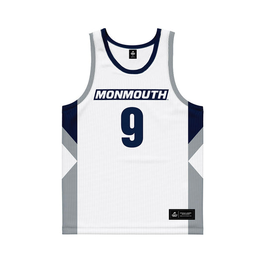 Monmouth - NCAA Women's Basketball : Claudia Xaudaro - White Basketball Jersey-0