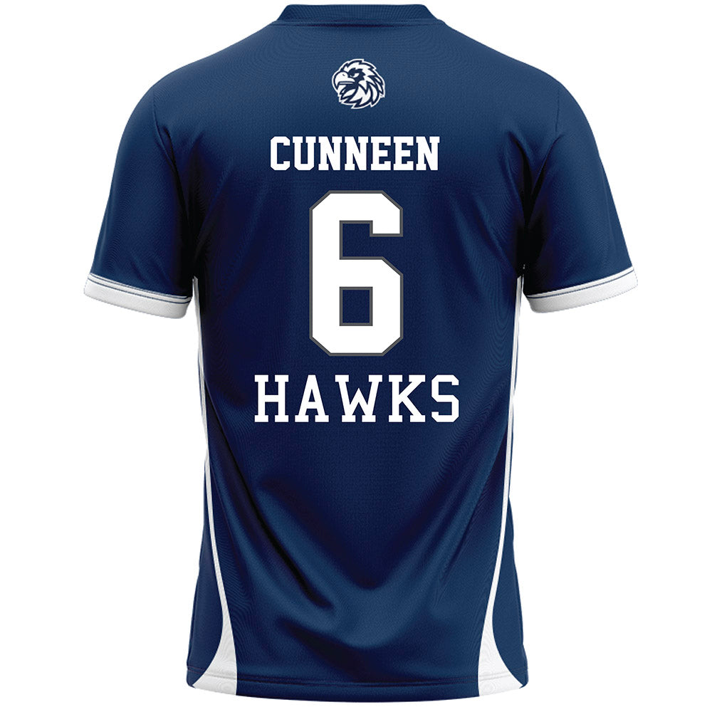 Monmouth - NCAA Women's Lacrosse : AC Cunneen - Blue Lacrosse Jersey