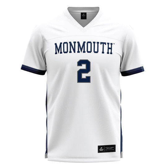 Monmouth - NCAA Women's Lacrosse : Allyson Ryan - White Lacrosse Jersey