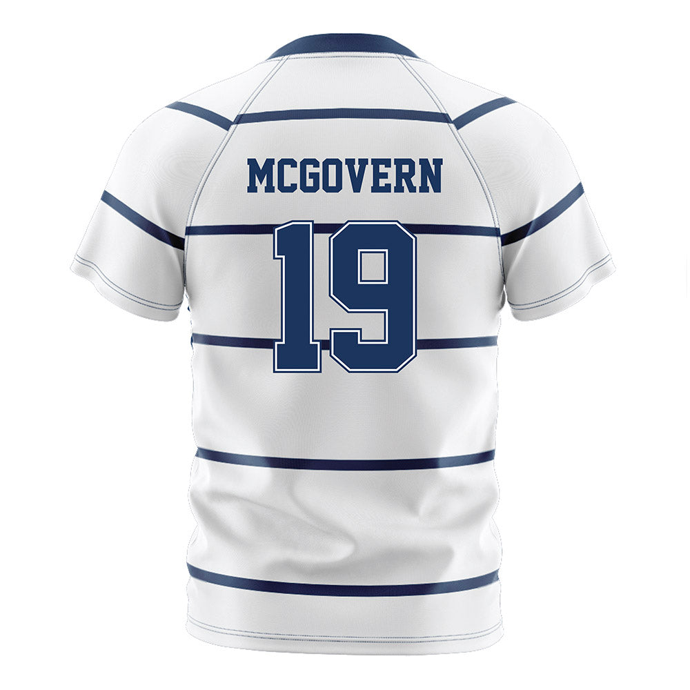 Monmouth - NCAA Women's Soccer : Natalie McGovern - White Soccer Jersey-1