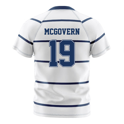Monmouth - NCAA Women's Soccer : Natalie McGovern - White Soccer Jersey-1