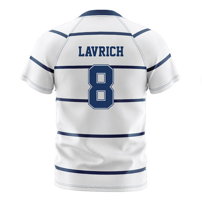 Monmouth - NCAA Women's Soccer : Ashley Lavrich - White Soccer Jersey