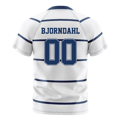 Monmouth - NCAA Women's Soccer : Ava Bjorndahl - White Soccer Jersey-1