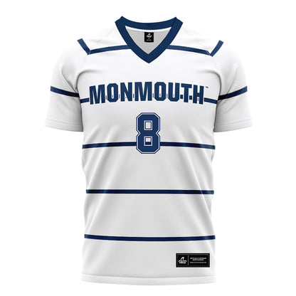 Monmouth - NCAA Women's Soccer : Ashley Lavrich - White Soccer Jersey
