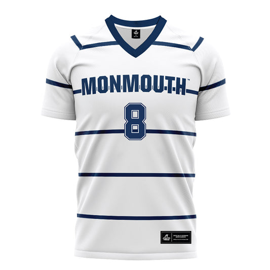 Monmouth - NCAA Women's Soccer : Ashley Lavrich - White Soccer Jersey
