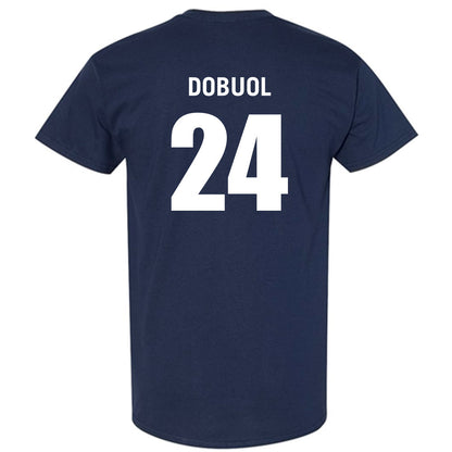 Monmouth - NCAA Men's Basketball : Jinup Dobuol - Replica Shersey T-Shirt-1