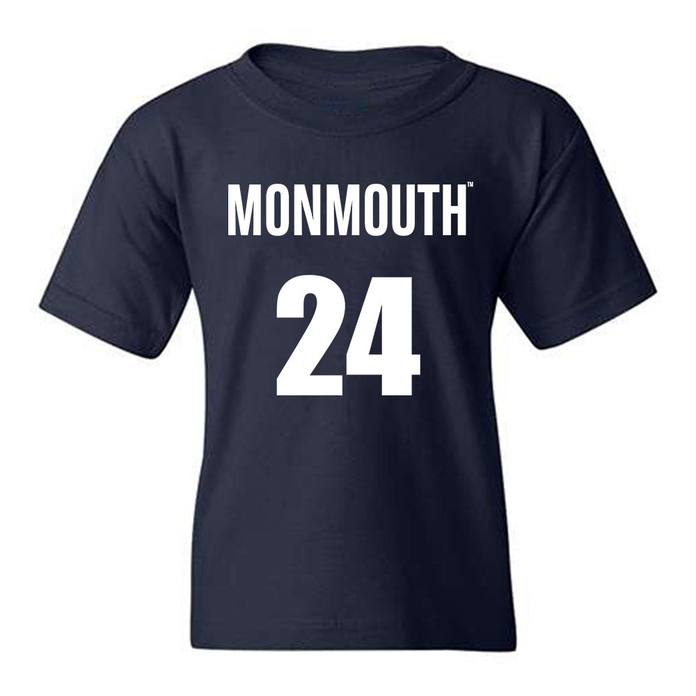 Monmouth - NCAA Men's Basketball : Jinup Dobuol - Replica Shersey Youth T-Shirt-0