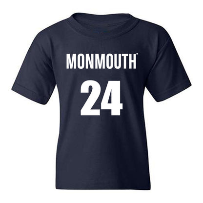Monmouth - NCAA Men's Basketball : Jinup Dobuol - Replica Shersey Youth T-Shirt-0