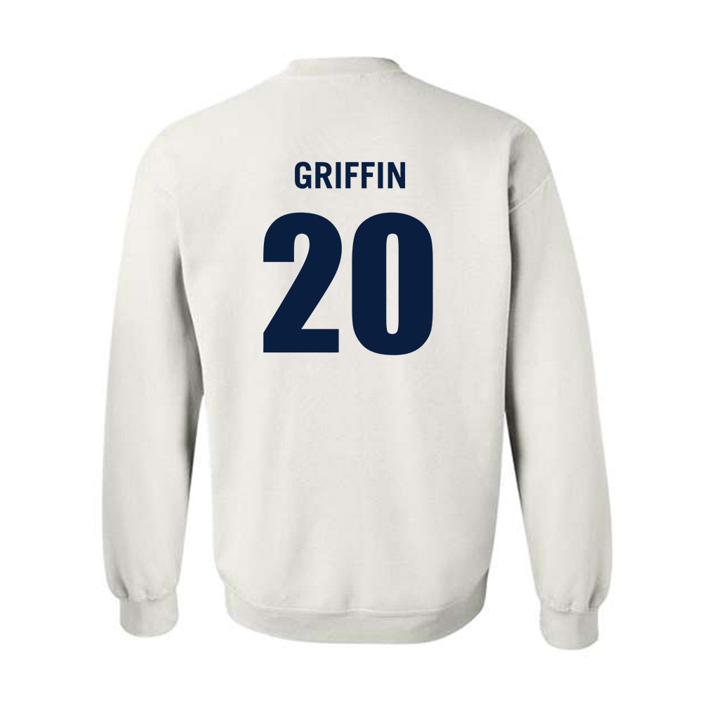 Monmouth - NCAA Men's Basketball : Zubayr Griffin - Replica Shersey Crewneck Sweatshirt-1