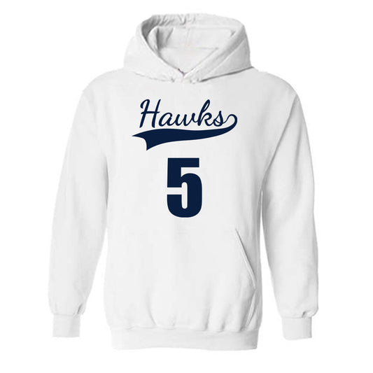 Monmouth - NCAA Men's Basketball : Dylan Perry - Replica Shersey Hooded Sweatshirt-0
