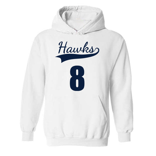 Monmouth - NCAA Men's Basketball : OMarion Harvey - Replica Shersey Hooded Sweatshirt-0