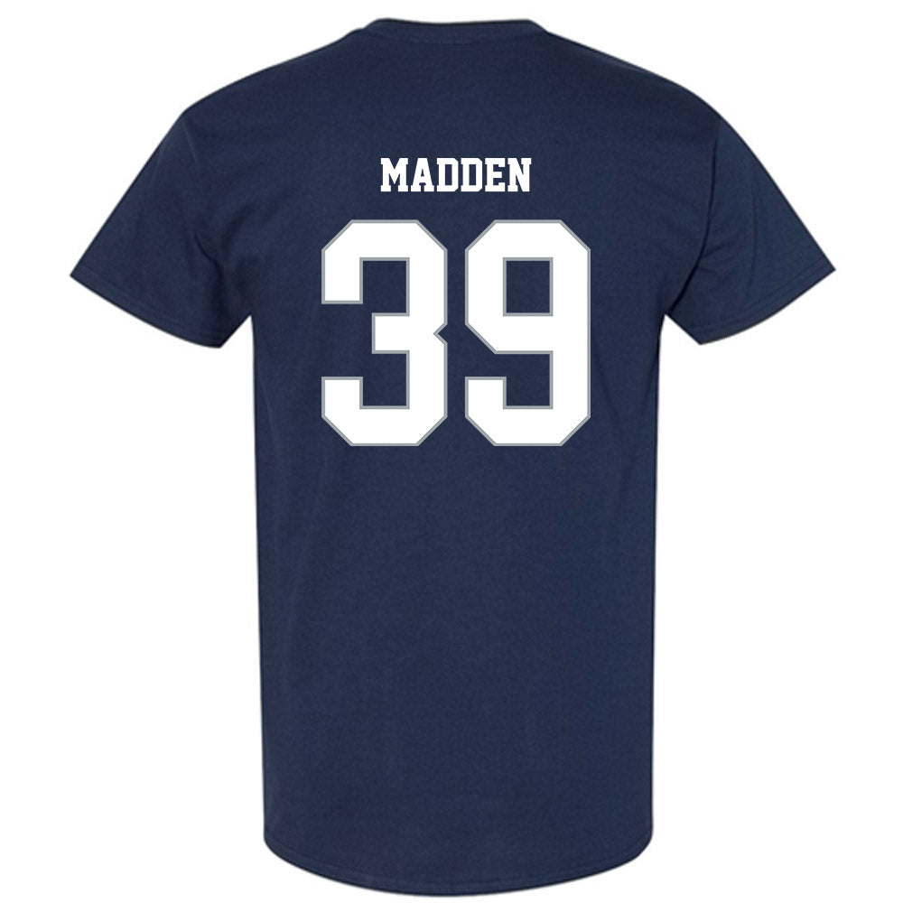 Monmouth - NCAA Men's Lacrosse : William Madden - Blue T-Shirt-1