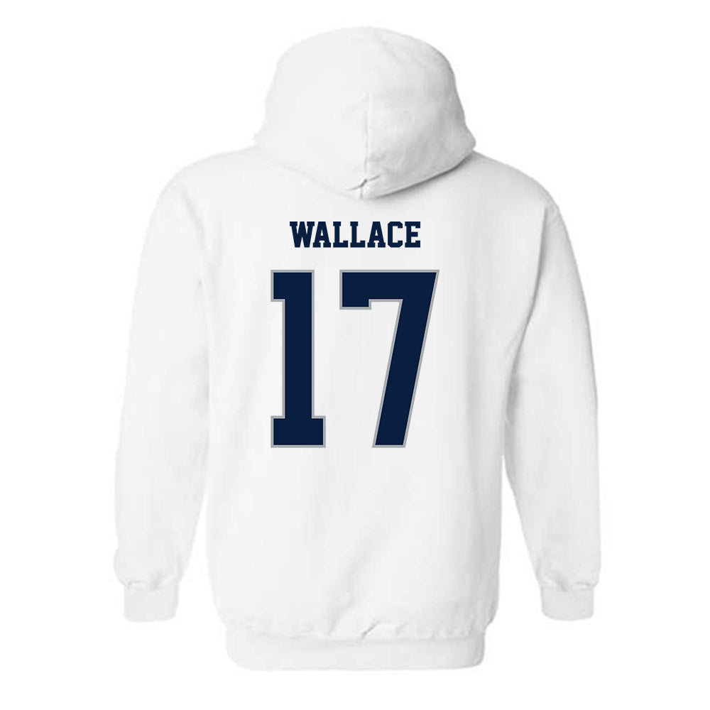 Monmouth - NCAA Men's Lacrosse : Ryan Wallace - Replica Shersey Hooded Sweatshirt-1