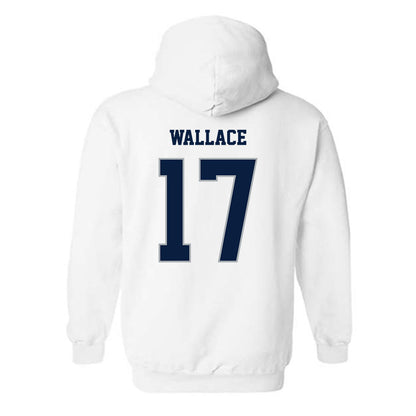 Monmouth - NCAA Men's Lacrosse : Ryan Wallace - Replica Shersey Hooded Sweatshirt-1
