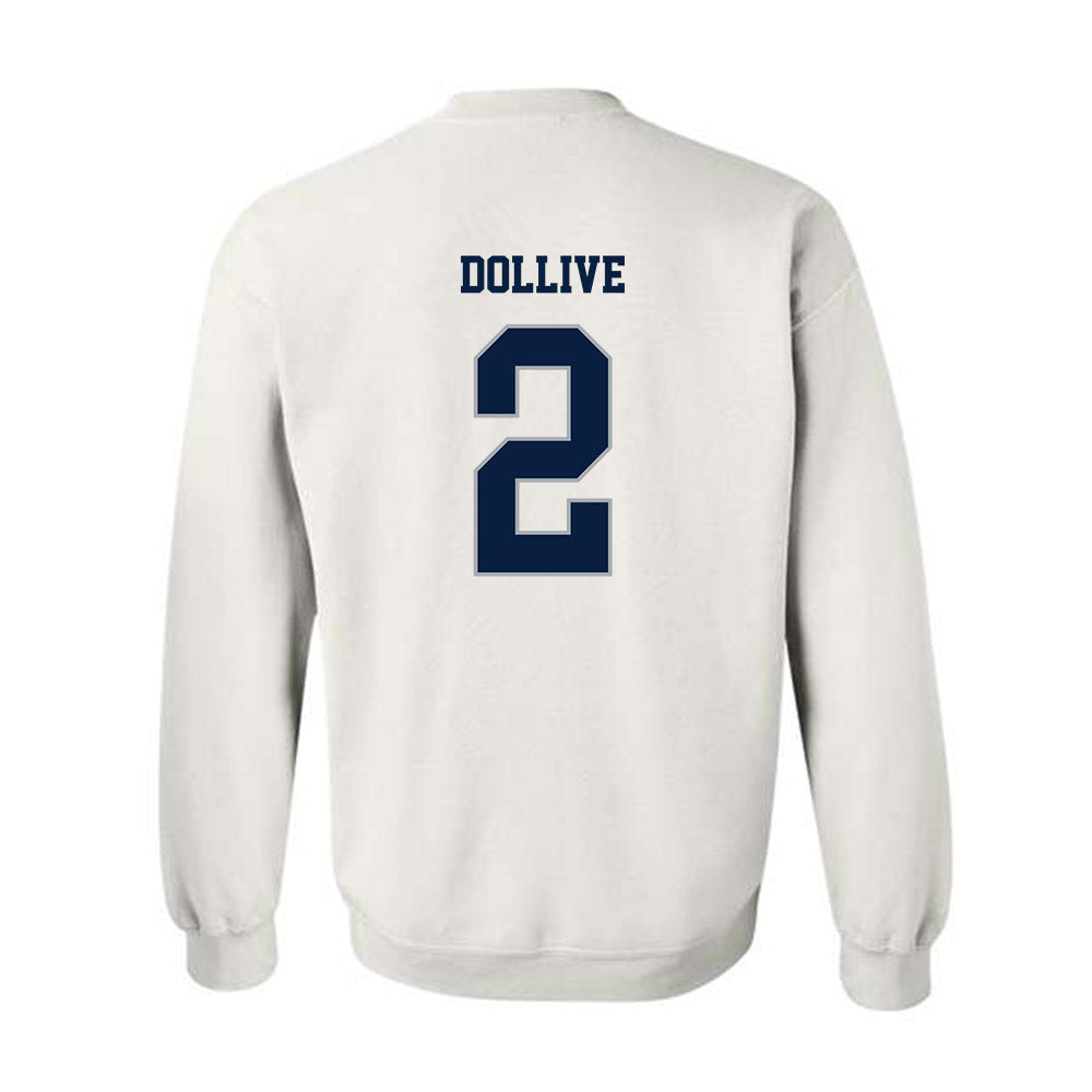 Monmouth - NCAA Men's Lacrosse : Matt Dollive - Replica Shersey Crewneck Sweatshirt-1