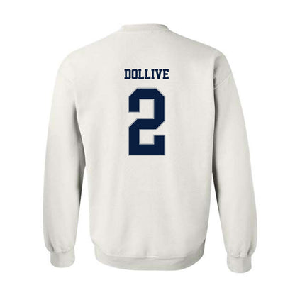 Monmouth - NCAA Men's Lacrosse : Matt Dollive - Replica Shersey Crewneck Sweatshirt-1