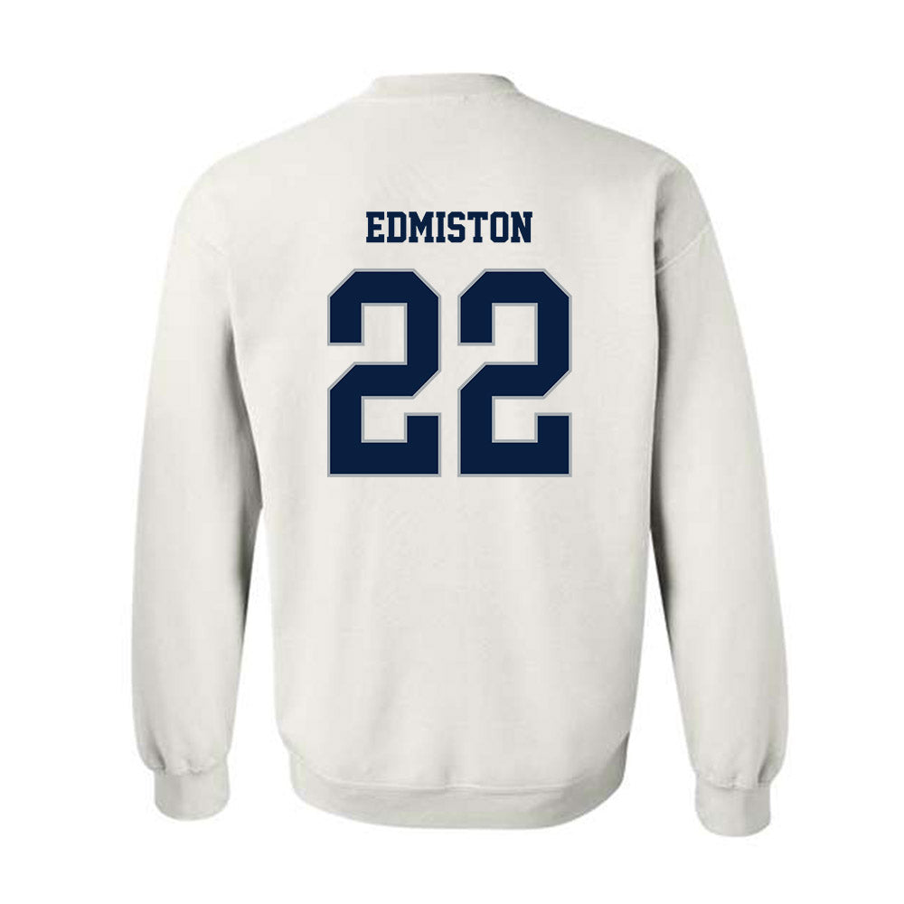 Monmouth - NCAA Men's Lacrosse : Miles Edmiston - Replica Shersey Crewneck Sweatshirt-1
