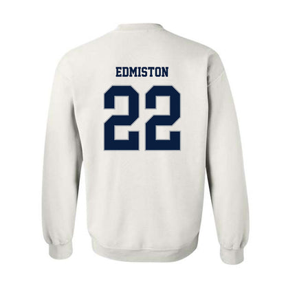 Monmouth - NCAA Men's Lacrosse : Miles Edmiston - Replica Shersey Crewneck Sweatshirt-1