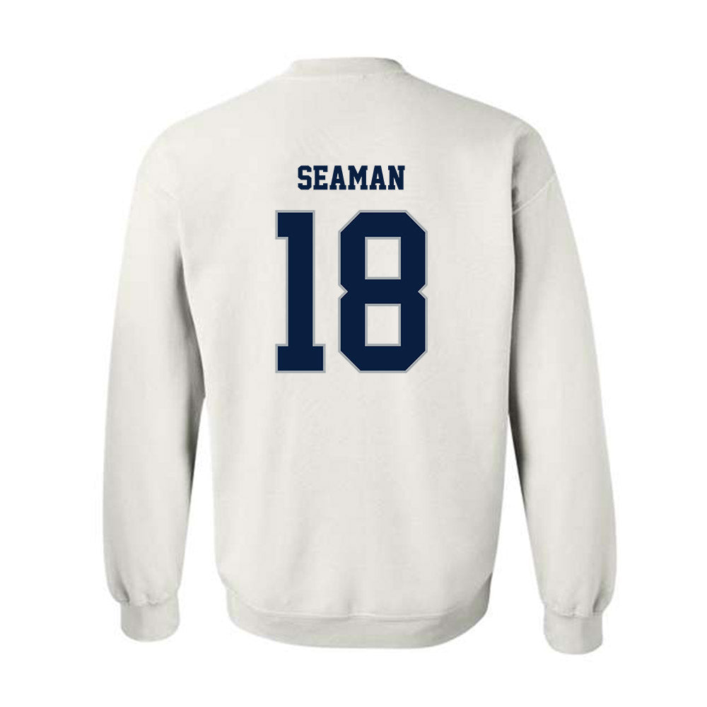 Monmouth - NCAA Men's Lacrosse : Gavin Seaman - Replica Shersey Crewneck Sweatshirt-1