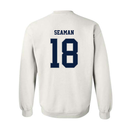 Monmouth - NCAA Men's Lacrosse : Gavin Seaman - Replica Shersey Crewneck Sweatshirt-1