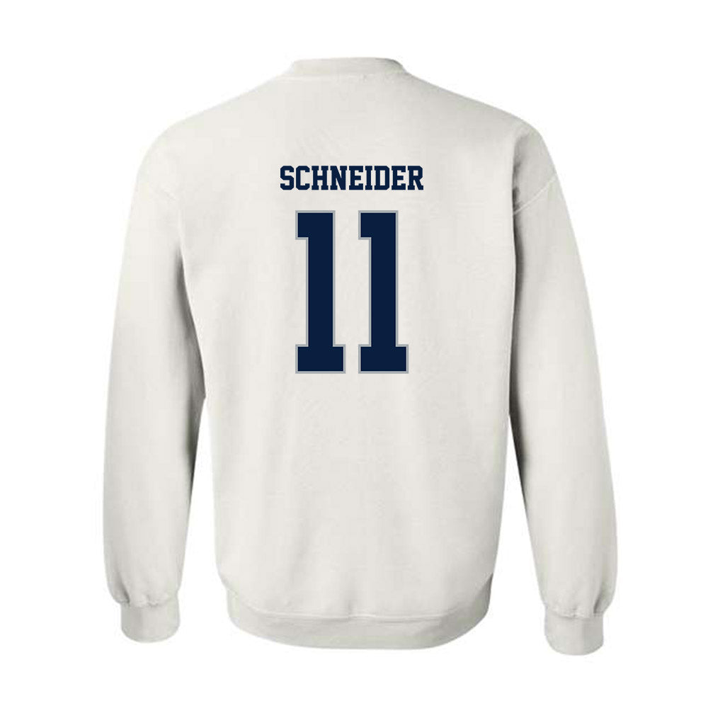 Monmouth - NCAA Men's Lacrosse : Matt Schneider - Replica Shersey Crewneck Sweatshirt-1