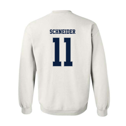 Monmouth - NCAA Men's Lacrosse : Matt Schneider - Replica Shersey Crewneck Sweatshirt-1