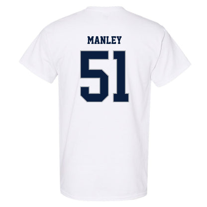 Monmouth - NCAA Men's Lacrosse : Tommy Manley - Replica Shersey T-Shirt-1