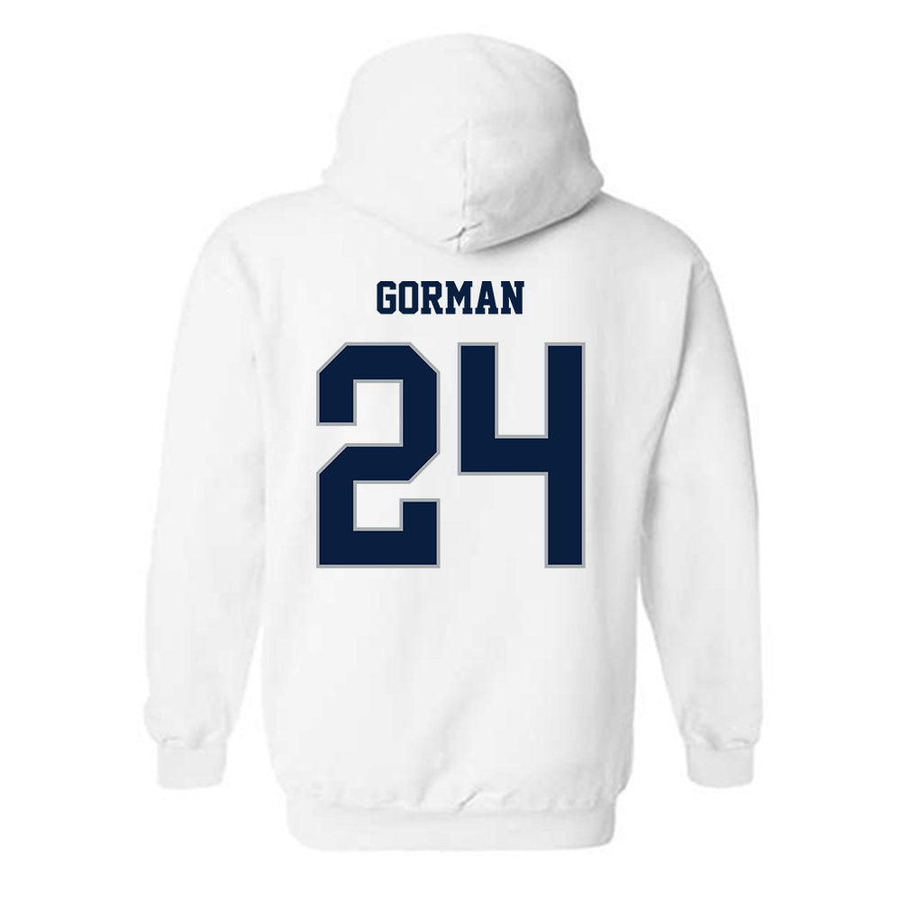 Monmouth - NCAA Men's Lacrosse : Connor Gorman - Replica Shersey Hooded Sweatshirt-1