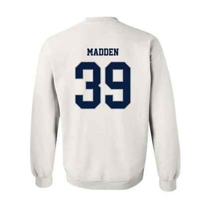 Monmouth - NCAA Men's Lacrosse : William Madden - Replica Shersey Crewneck Sweatshirt-1