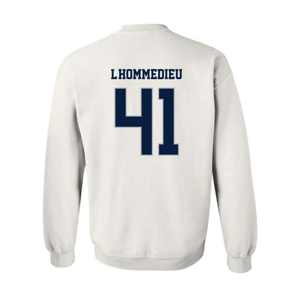 Monmouth - NCAA Men's Lacrosse : Benjamin L'Hommedieu - Replica Shersey Crewneck Sweatshirt-1