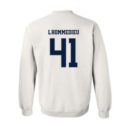 Monmouth - NCAA Men's Lacrosse : Benjamin L'Hommedieu - Replica Shersey Crewneck Sweatshirt-1