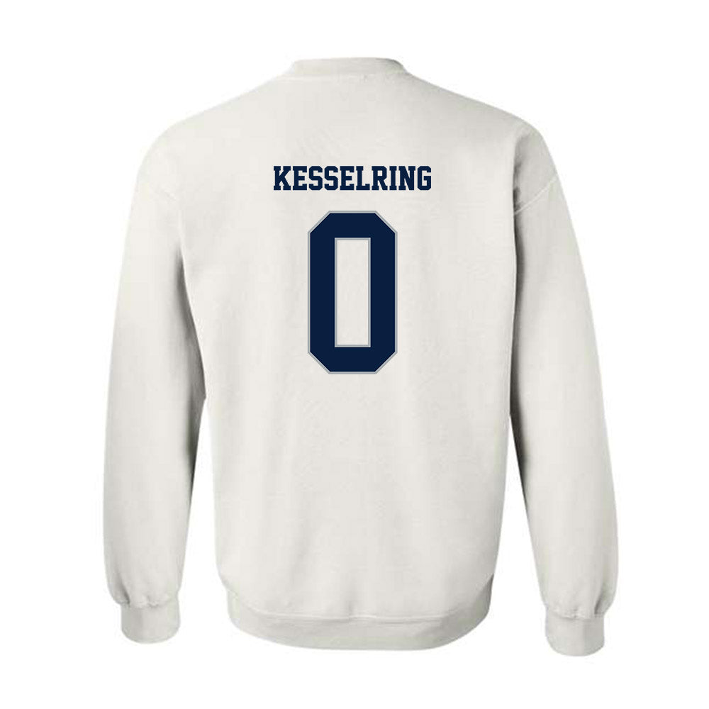 Monmouth - NCAA Men's Lacrosse : Caden Kesselring - Replica Shersey Crewneck Sweatshirt-1