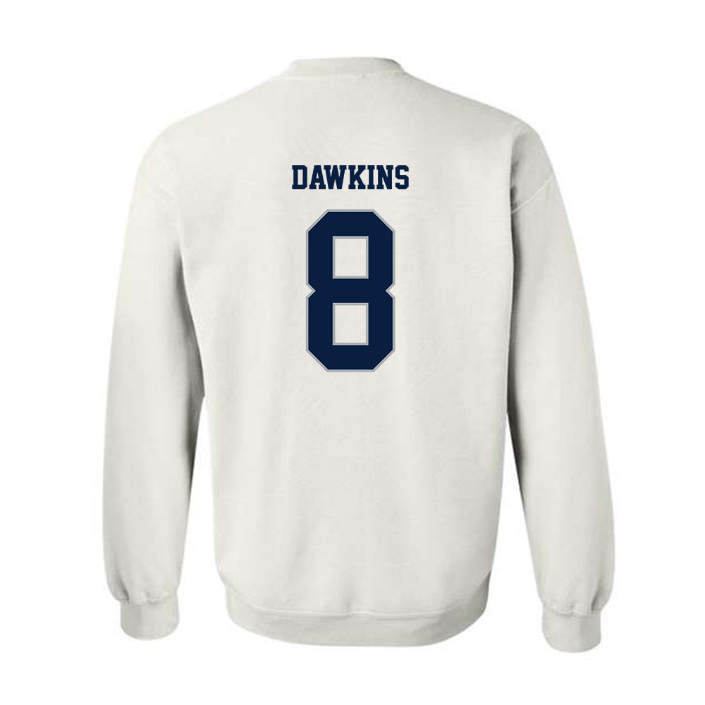 Monmouth - NCAA Men's Lacrosse : Cole Dawkins - Replica Shersey Crewneck Sweatshirt-1