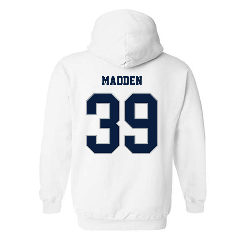 Monmouth - NCAA Men's Lacrosse : William Madden - Replica Shersey Hooded Sweatshirt-1